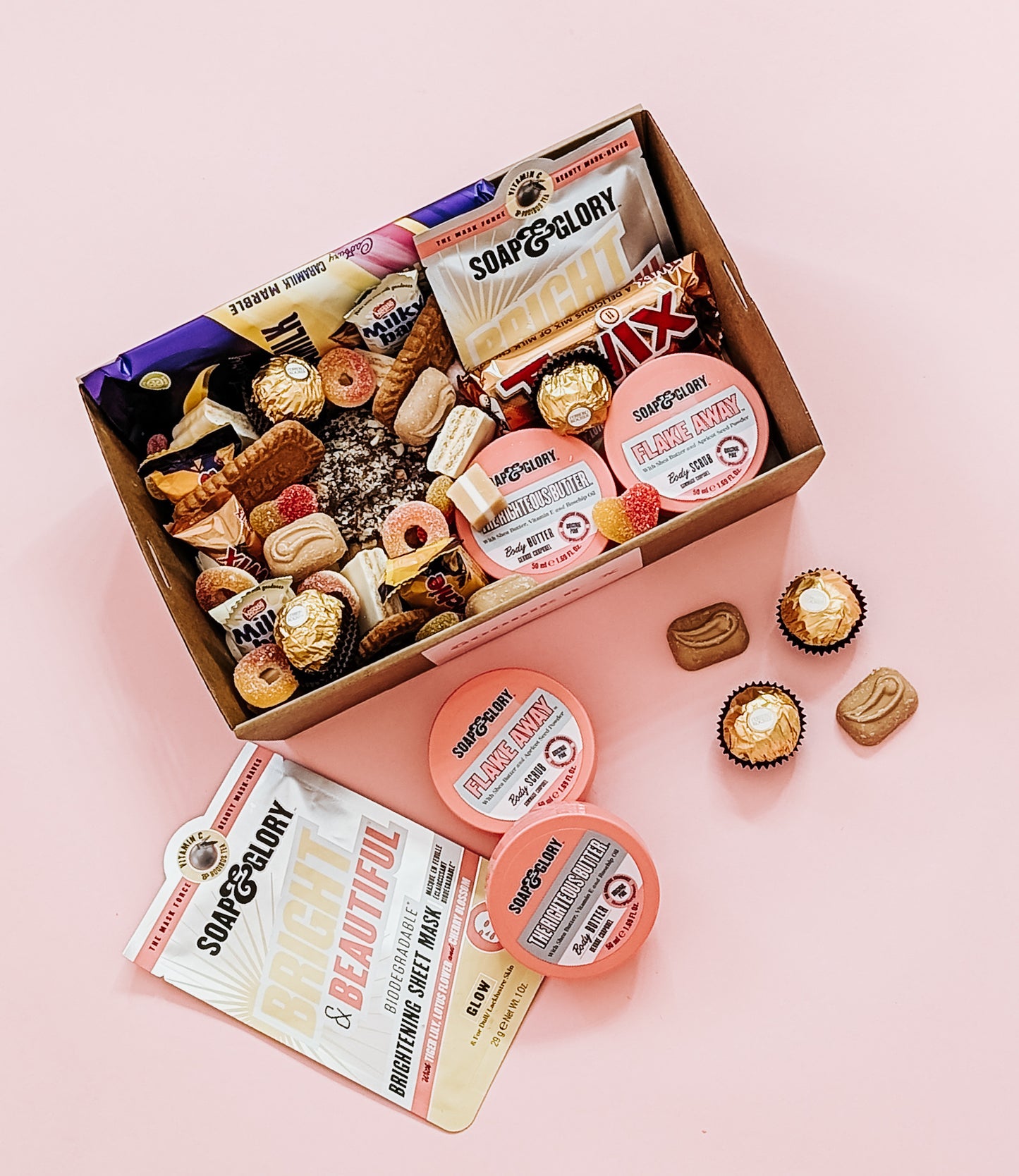 Glow, Girl, Glow - Dessert & Pamper Gift Box