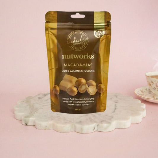 Salted Caramel Chocolate Macadamias