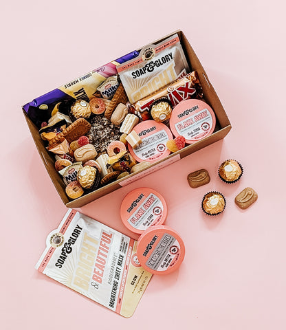 Glow, Girl, Glow - Dessert & Pamper Gift Box