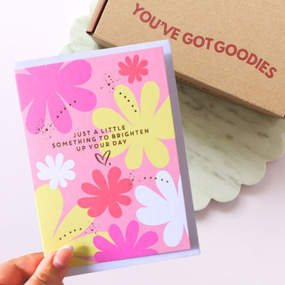 Just a Little Something To Brighten Your Day Greeting Card