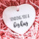 Sending You A Big Hug Keepsake Heart
