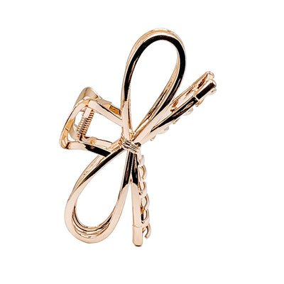 Gold Bow Hair Claw