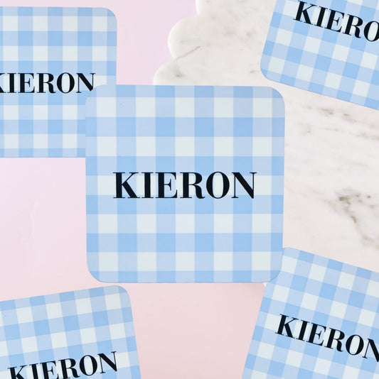 Personalised Name Coaster For Him