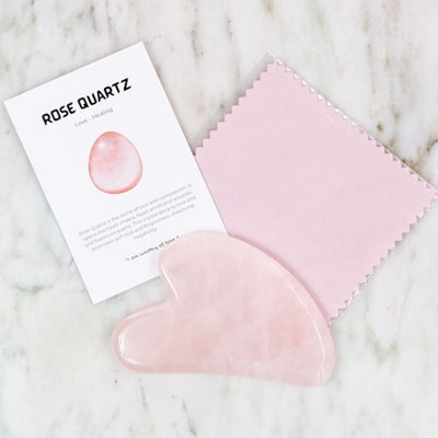 Rose Quartz Guasha