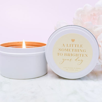 A Little Something to Brighten Your Day Scented Soy Candle