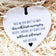 With Sympathy Poem Keepsake Heart