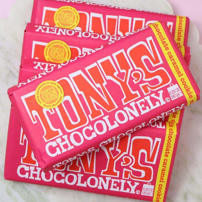 Tony's Chocolonely Chocolate Caramel Cookie