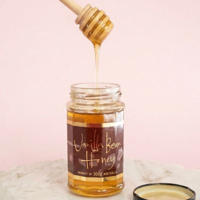 West Australian Vanilla Bean infused Honey