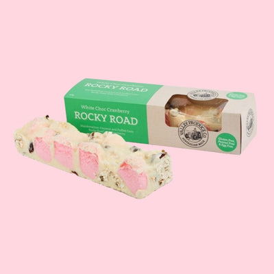 White Chocolate & Cranberry Rocky Road